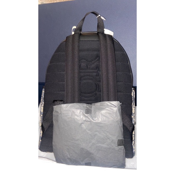 Dior Explorer Backpack Beige & Black Dior Oblique Jacquard C - Picture 6 of 12